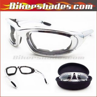   Transition Day Night Sunglasses photochromic lenses Chrome frames