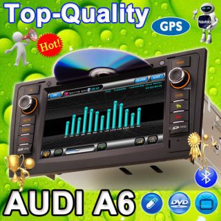 Audi A6 GPS Navigation Radio Car DVD for I phone4G Ipod 7 Auto Navi 