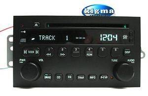 Buick Rendezvous 03 05 Century 04 05 Regal 04 CD player RDS U1P TESTED 