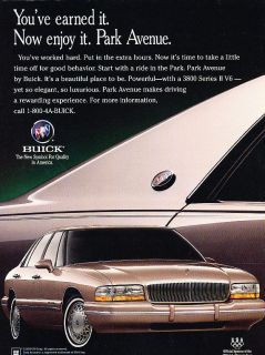 1996 Buick Park Avenue   3800 Series II   Classic Vintage 