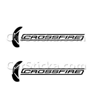Crossfire Car Audio /A vinyl sticker decal