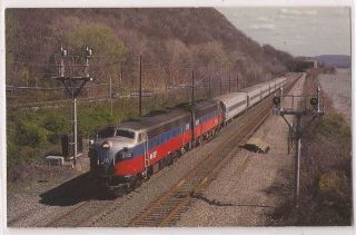 Metro North Railroad Postcard Diesel Locomotives 2021 & 2007 Breakneck 