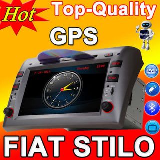 Fiat Stilo GPS Navigation Radio CD DVD Audio Player Car Auto Navi Map 