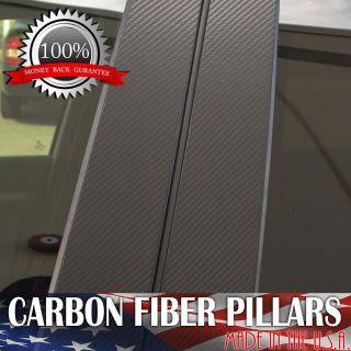 Chevy Caprice 91 96 Carbon Fiber Door Pillar Post Window Decal Sticker 