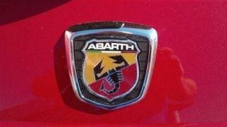 2012 Fiat 500 Abarth Emblem Rear