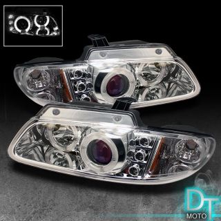   &COUNTRY HALO LED PROJECTOR HEADLIGHTS (Fits Dodge Grand Caravan