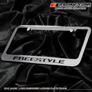 CHROME LICENSE PLATE FRAME FORD TAURUS FREESTYLE 05 07