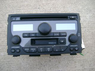 05 HONDA PILOT EX L 3.5L V6 MPI CD CASSETTE PLAYER RADIO AM FM PN 