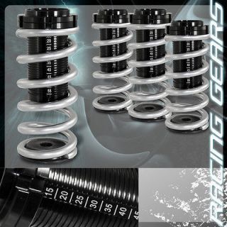 92 96 Honda Prelude Suspension Scale Coilovers Silver Lowering Spring 