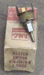 NOS 1957 57 Ford 2 Speed Heater Switch B7C 18578 A