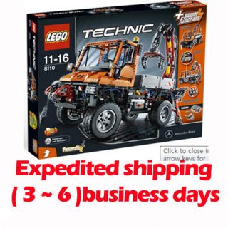 Lego TECHNIC 8110 Mercedes Benz Unimog U400 NIB Expedited shipping