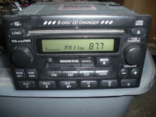 honda crv cd player