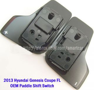 2013 Hyundai Genesis Coupe Facelift OEM Paddle Shift Shifters Assy DIY 