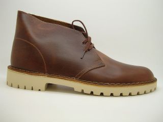 62121] Mens Clarks Originals Desert Trooper Beeswax Premium Leather 