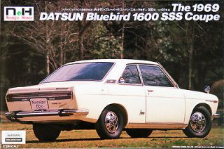 Doyusha NH25 Datsun Bluebird 1600 SSS Coupe (1969) 1/24 Scale Kit