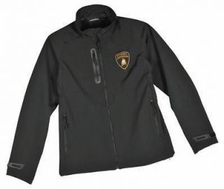 Lamborghini Mens Softshell Black Jacket
