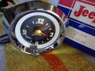   Genuine OEM Kaiser Jeep Accessory Clock Kit Wagoneer Gladiator 932756