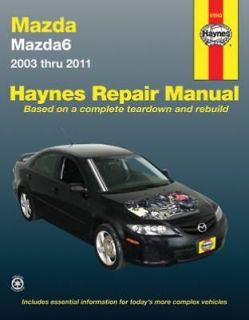 Mazda Mazda6 repair manual in Mazda