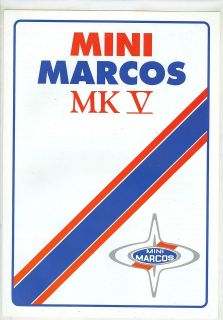 MINI MARCOS MK.5 brochure