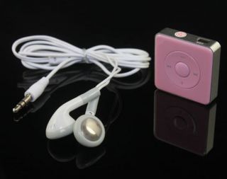 1Mini Fashion Cube clip  Music Media Player Support 2GB 8GB Micro 