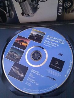 Mercedes Benz Navigation DVD 2005 07 C/CLK, 2007 GL, 2006 07 M or R 