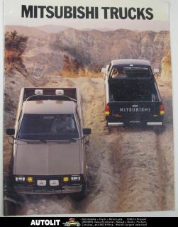 1984 Mitsubishi Mighty Max SP SPX Turbo Diesel & Gas Pickup Truck 