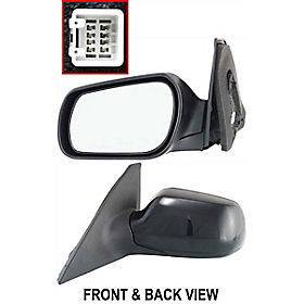   View Door Mirror Assembly Drivers Left Manual Fold (Fits Mighty Max