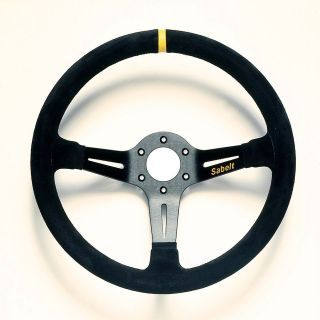 SABELT RAC Racing Steering Wheel Suede 350mm