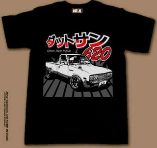 Datsun 620 720 pick up retro car japanese t shirt L