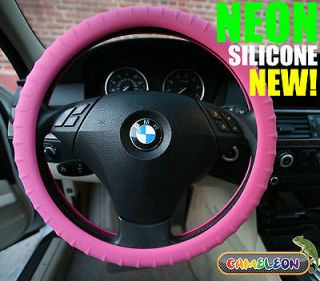 Mini Cooper New Silicone Steering Wheel Cover GLOW IN THE DARK NEON 