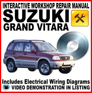 SUZUKI GRAND VITARA   XL7 Workshop Repair Service Manual 