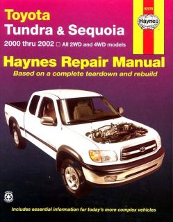 Toyota Tundra repair manual in Toyota