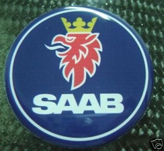 Saab Hood Trunk Emblem replacement badge sticker decal 2.5 3D 9 3 95 
