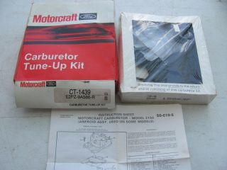 Ford 2150 Carburetor Rebuild Kit Motorcraft CT 1439 E2PZ 9A586 R