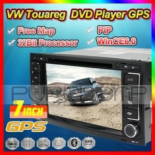 For Volkswagen Touareg 7 HD 2 DIN CAR DVD Player GPS Navi TV PIP 