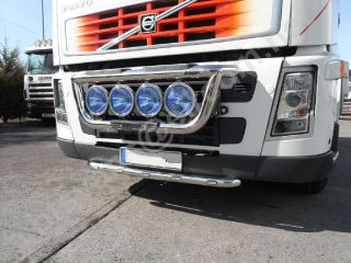 VOLVO FH/FM SERIES 2 & 3 STAINLESS STEEL GRILL LIGHT BAR TRUCK WITH 