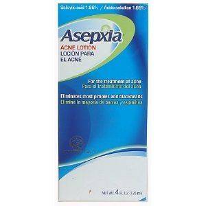 Asepxia Lotion Cleanser Acne Treatment   Salicylic acid Salicico acido 