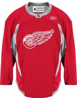 2010 11 Detroit Red Wings Red Practice Jersey