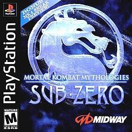 Mortal Kombat Mythologies Sub Zero (Sony PlayStation 1, 1997)
