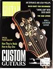 Acoustic Guitar Music Magazine Custom Guitars, Ani DiFranco, August 