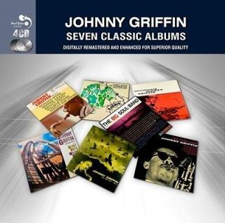 Johnny Griffin SEVEN CLASSIC ALBUMS Remastered NEW SEALED 4 CD