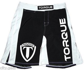   VECTOR MMA URIJAH FABER FIGHT SHORTS BLK/WHI VARIOUS SIZES AVAILABLE
