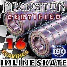   608Z ABEC 7 Quality Certified PREDATOR ABEC7 Inline Skate Bearings 5d5