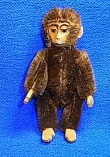 antique german schuco monkey tin body # ar from germany