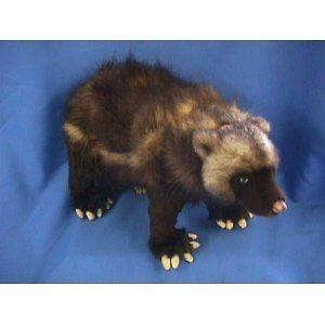 Hansa 20 Wolverine Plush Stuffed Animal Toy