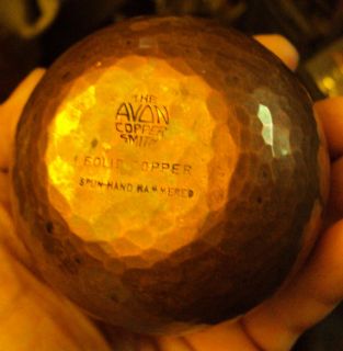 Original American Avon Arts & Craft Copper Smith Hammered Bowl No 