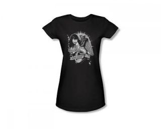 Bettie Page Remember Angel Wing Memorial Pin Up Icon Juniors Babydoll 