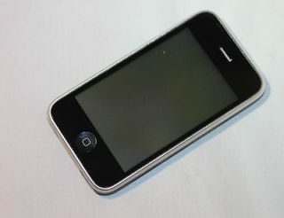 Factory Unlocked AT&T T Mobile Apple iPhone 3G 8GB Black IOS 3.1.2