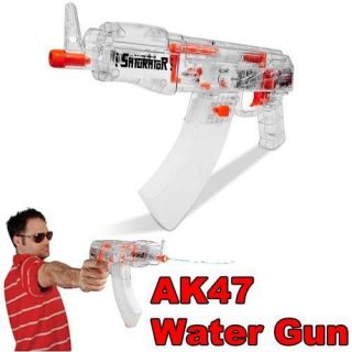 AK47 SATURATOR SUPER SOAKER WATER GUN MOTORISED AUTOMATIC PISTOL KIDS 