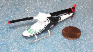 Micro Machines BELL 222 Helicopter miniature NEW